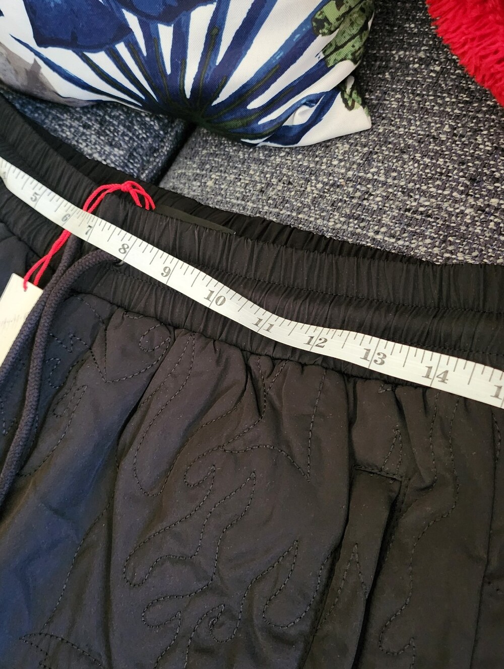 🔥 BRAND NEW Babylon LA Quilted Flame Track Pants 🔥 - Picture 16 of 16